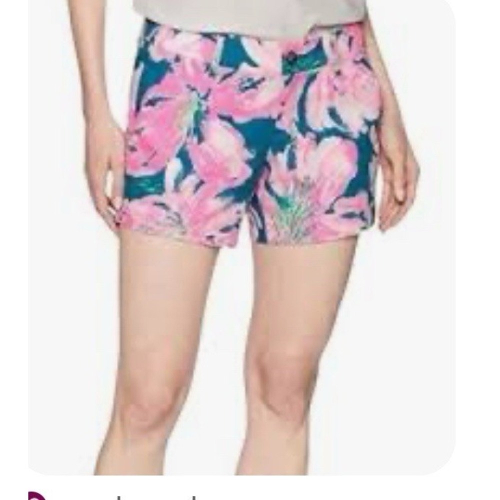 Lilly Pulitzer The Callahan Short 5" Pans Garden Tidal Wave Floral | Size 4